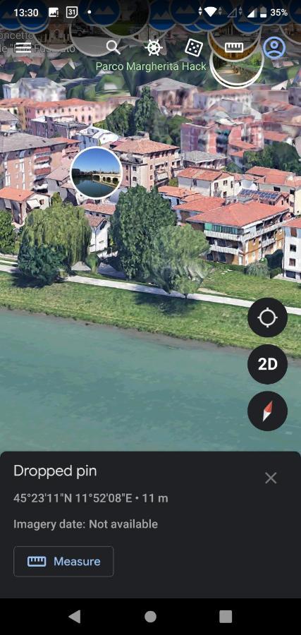 Vicino Al Prato Della Valle Intero Appartamento Parcheggio Facile Di Fronte Padwa Zewnętrze zdjęcie