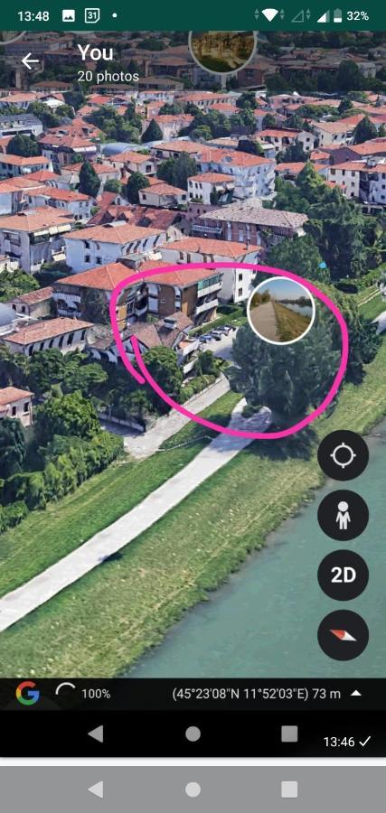 Vicino Al Prato Della Valle Intero Appartamento Parcheggio Facile Di Fronte Padwa Zewnętrze zdjęcie